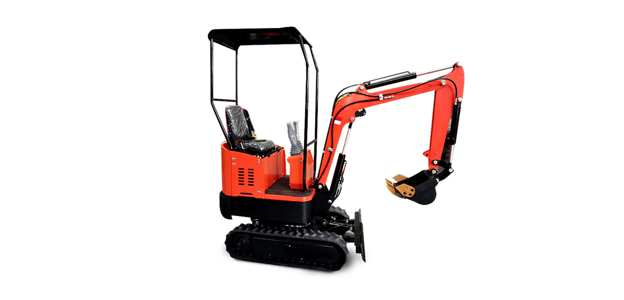 foto mini ekskavator 1t-b